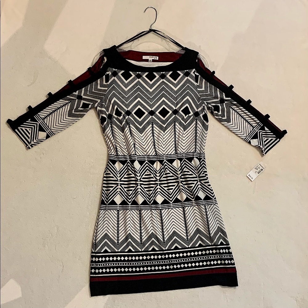 NWT studio one new york Cold Shoulder Dress